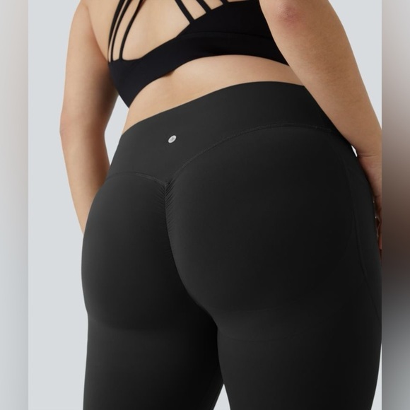 SoCinched High Waisted Scrunch Butt Tummy Control Pocket Shaping leggings - Picture 8 of 8